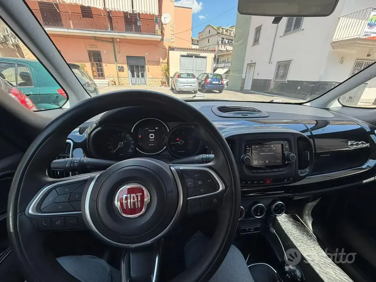 Usado Fiat 500L Lounge 85 CV (62 kW) 2018 Negro Monovolumen