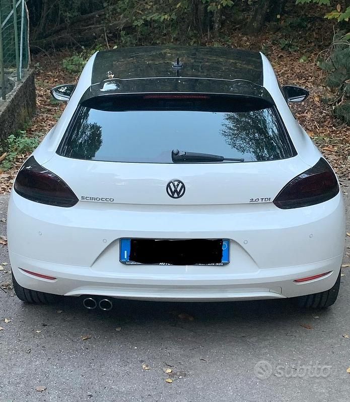 Usata VW Scirocco 140 CV (102 kW) 2013 Bianco Coupé