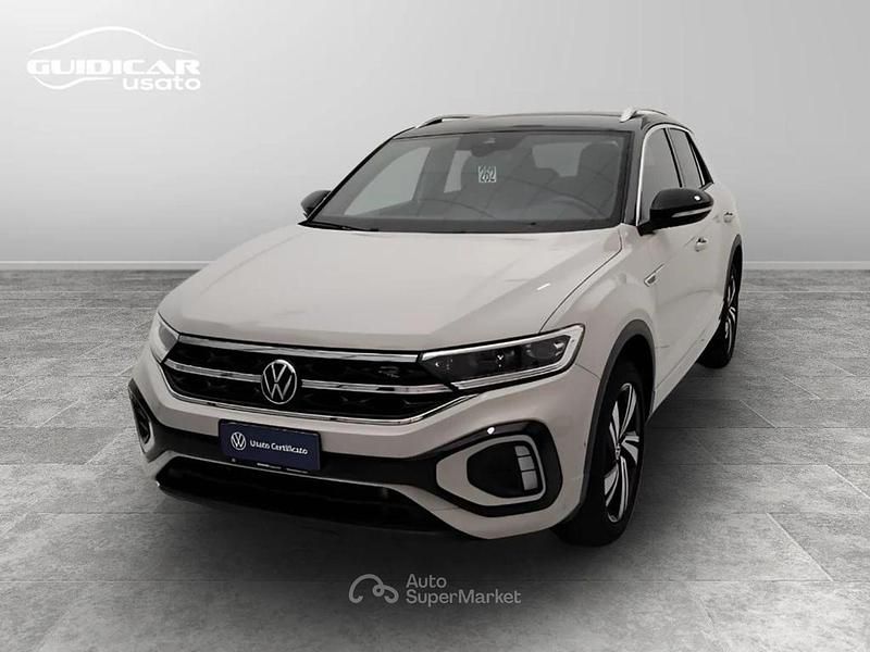 Usata VW T-Roc R-line 150 CV (110 kW) 2023 Gray SUV