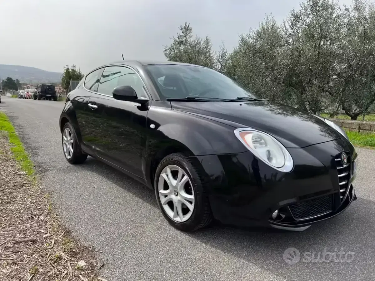 Usata Alfa Romeo MiTo Progression 120 CV (88 kW) 2009 Nero Utilitaria