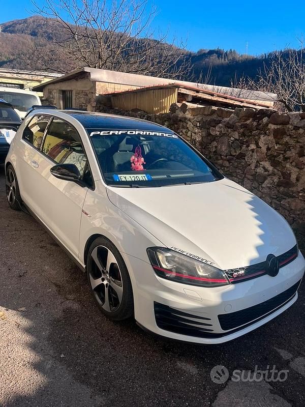 Usata VW Golf VII GTI Clubsport 2017 Bianco Utilitaria