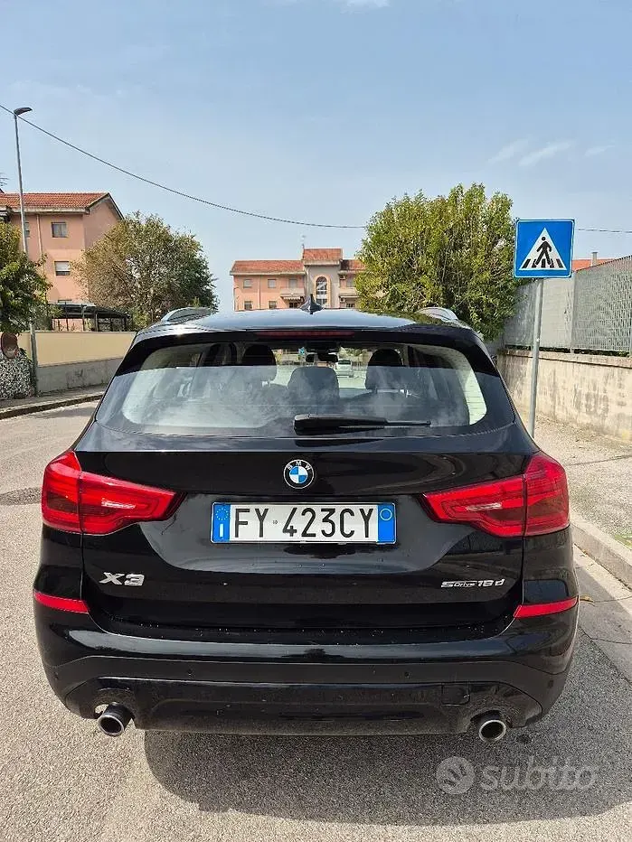Usata BMW X3 150 CV (110 kW) 2019 Nero SUV