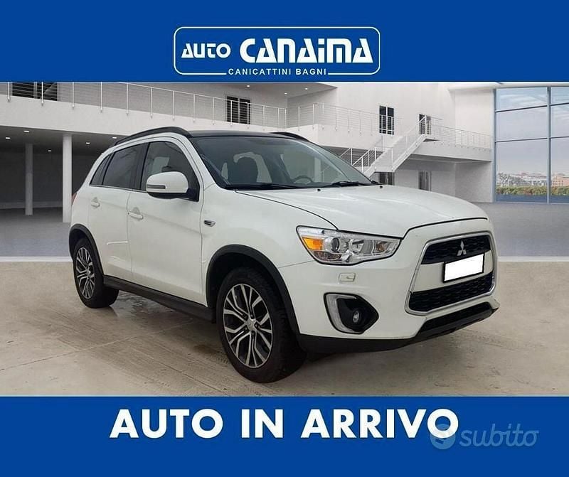 Usata Mitsubishi ASX 114 CV (83 kW) 2016 Bianco SUV