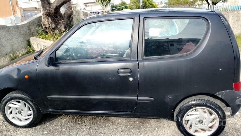 Usata Fiat Seicento 54 CV (39 kW) 1999 Nero Utilitaria