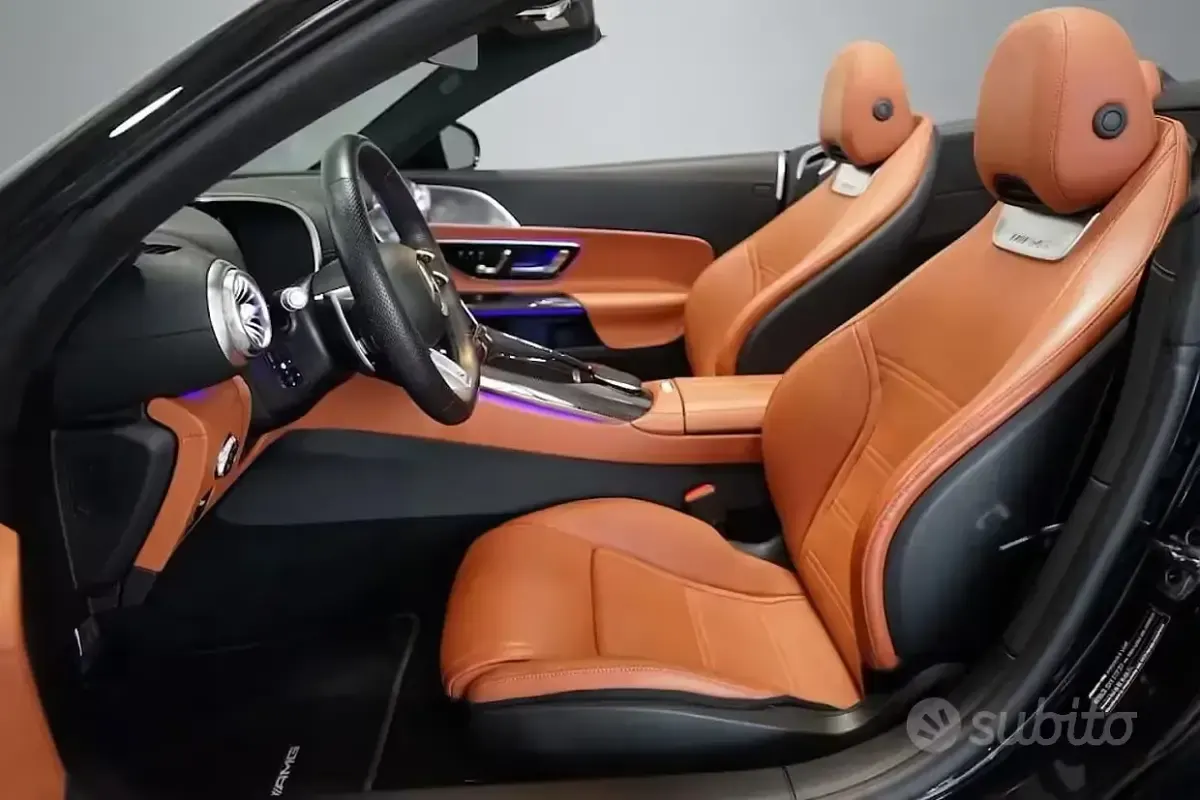 Usado Mercedes SL63 AMG Premium Plus 585 CV (430 kW) 2023 Negro Descapotable