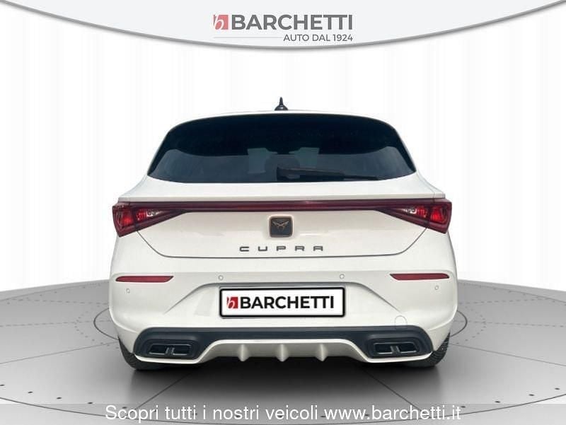 Usata Cupra Leon 150 CV (110 kW) 2024 Bianco Utilitaria