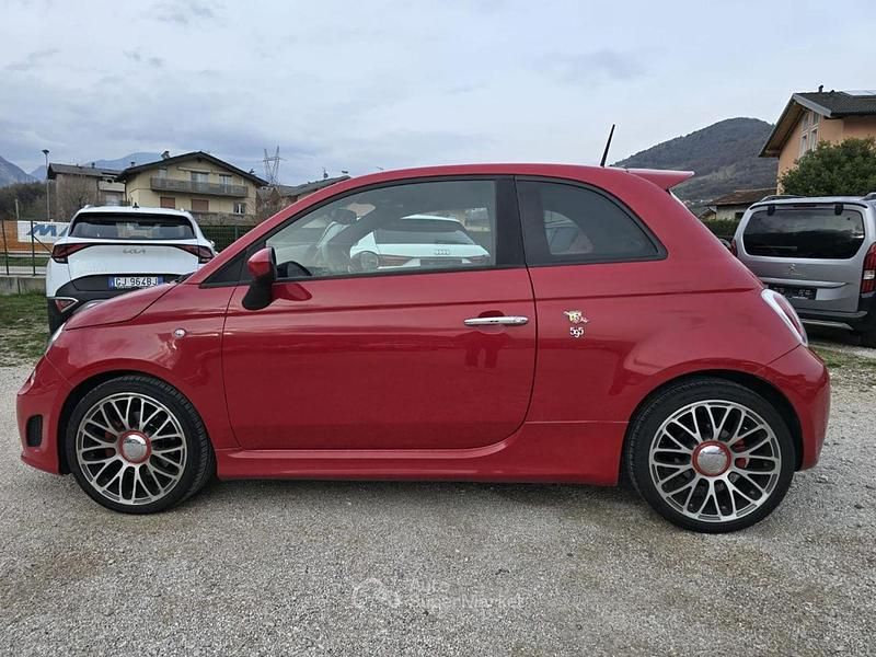 Usata Abarth 595 140 CV (102 kW) 2016 Rosso Berlina