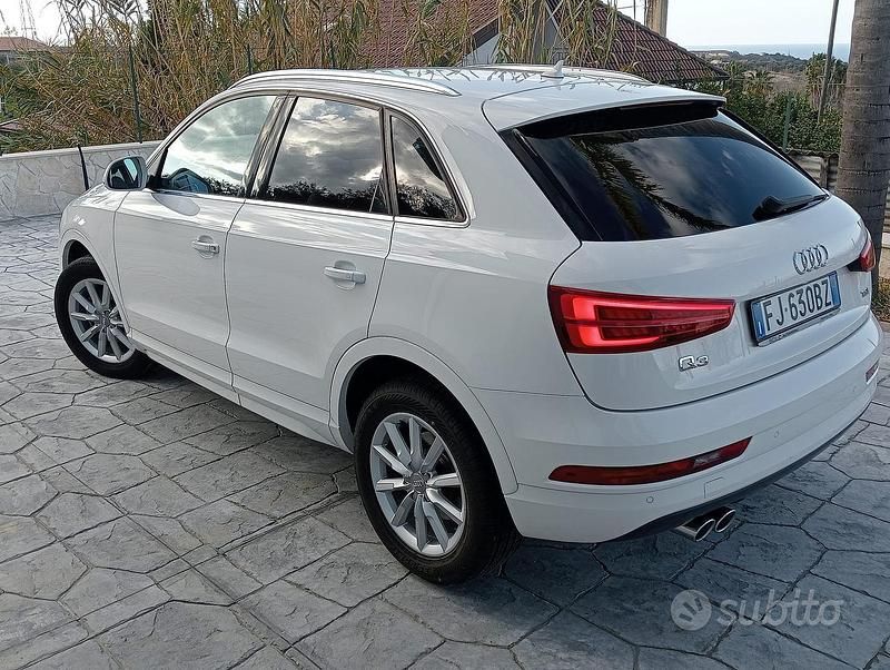 Usata Audi Q3 150 CV (110 kW) 2017 Bianco SUV