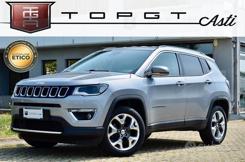 Usata Jeep Compass Limited 140 CV (102 kW) 2018 Grigio SUV