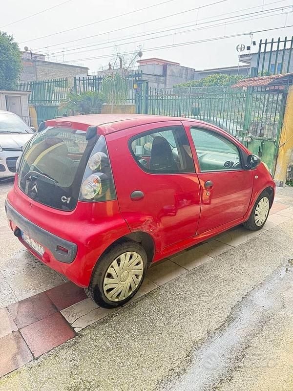 Usata Citroën C1 2007 Rosso Utilitaria