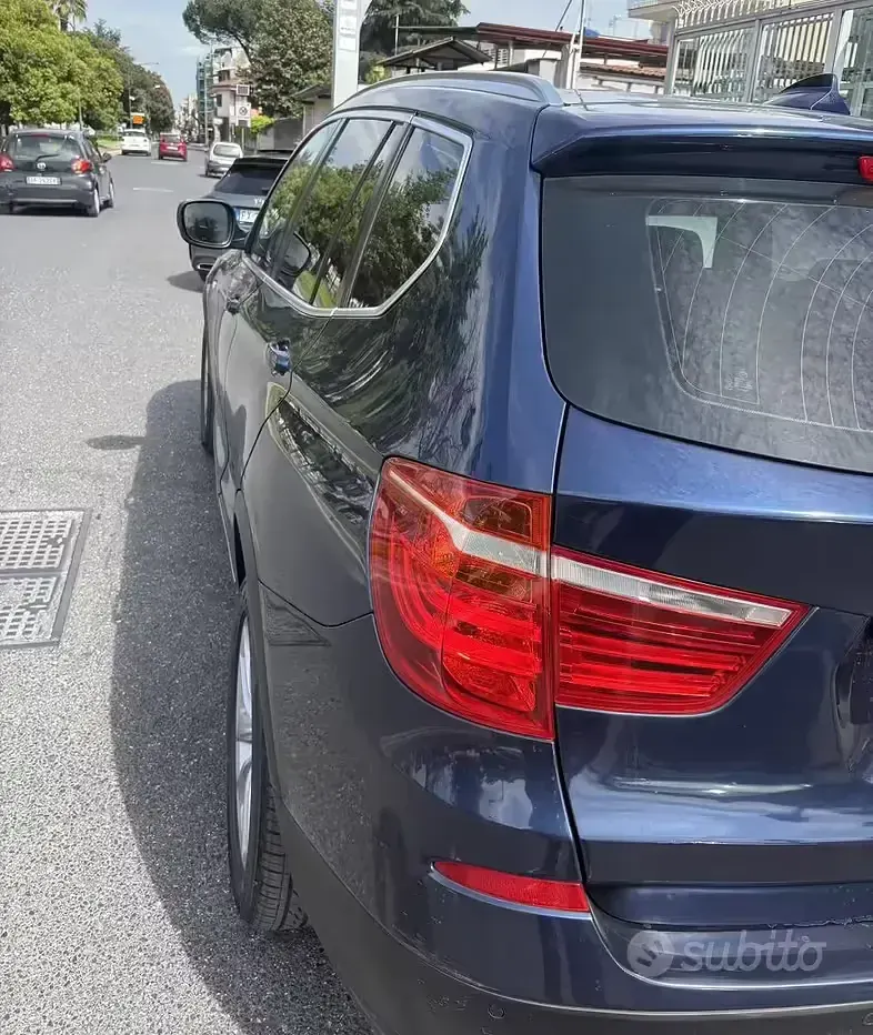Usata BMW X3 143 CV (105 kW) 2012 Blu SUV