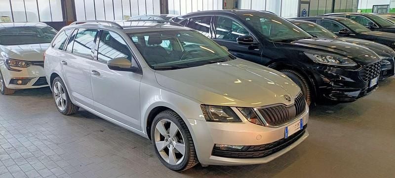 Brugt Skoda Octavia Style 116 HK (85 kW) 2018 Sølv Stationcar
