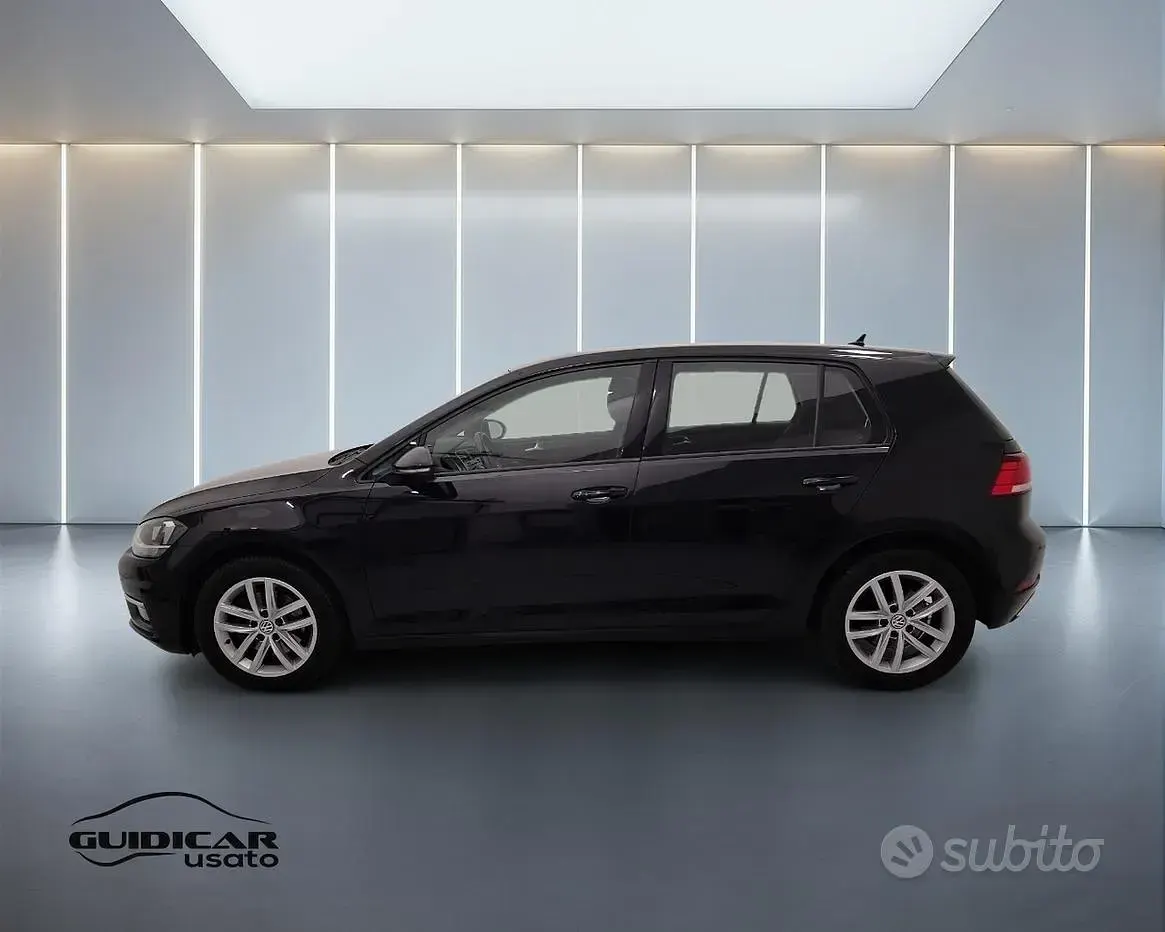 Usata VW Golf VII Business 116 CV (85 kW) 2019 Nero Berlina