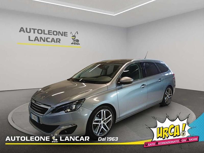 Usata Peugeot 308 SW Allure 120 CV (88 kW) 2015 Grigio Station wagon