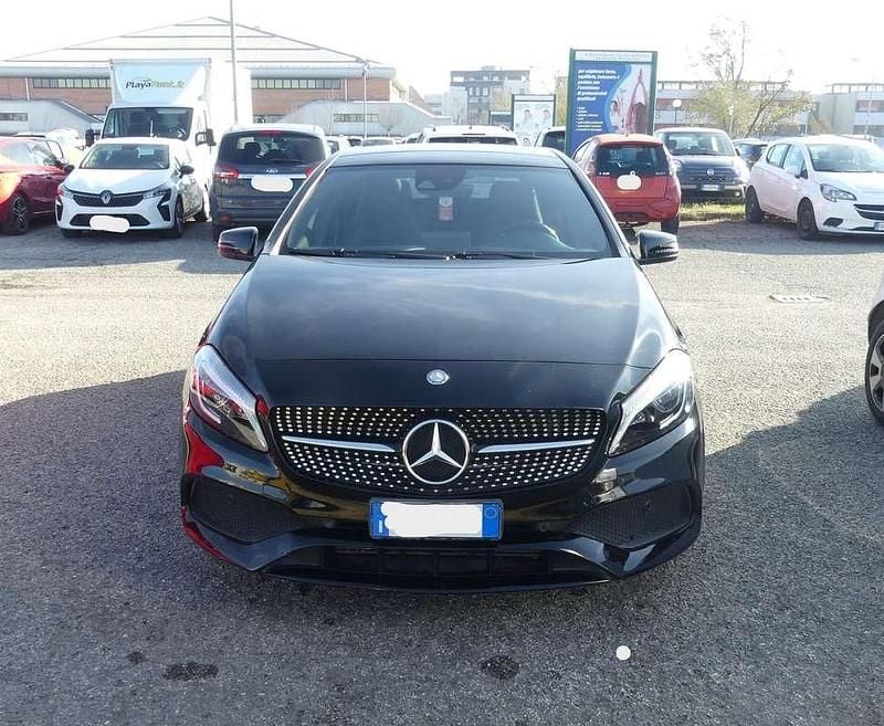 Usata Mercedes A200 Premium 136 CV (100 kW) 2017 Nero Berlina