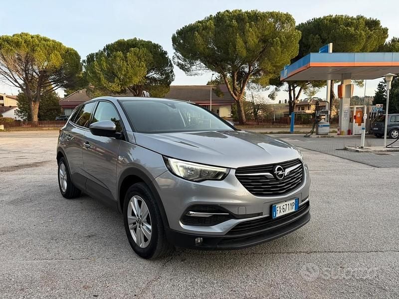 Grigio Usata 2020 Opel Grandland X Business SUV | 14.900 € (Super prezzo) - Immagine 1/4