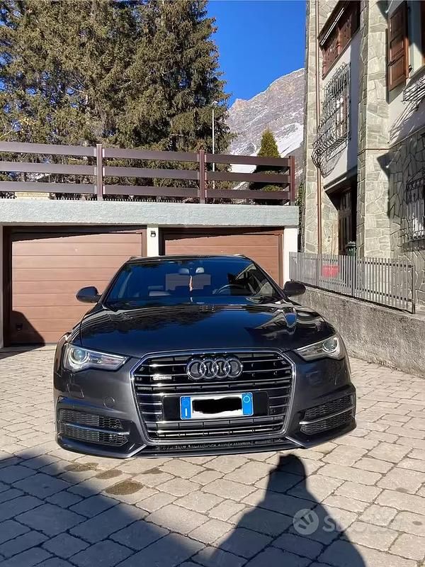 Usata Audi A6 S-Line 218 CV (160 kW) 2015 Grigio Station wagon