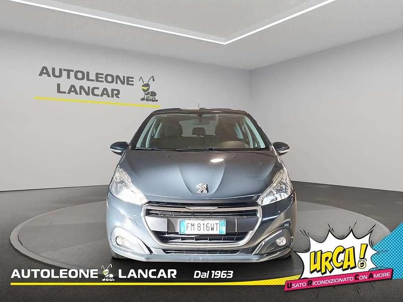 Usata Peugeot 208 Allure 82 CV (60 kW) 2018 Grigio Utilitaria