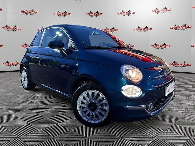 Blu/azzurro Usata 2024 Fiat 500 Dolcevita Tre volumi | 9900 € (Super prezzo) - Immagine 1/4