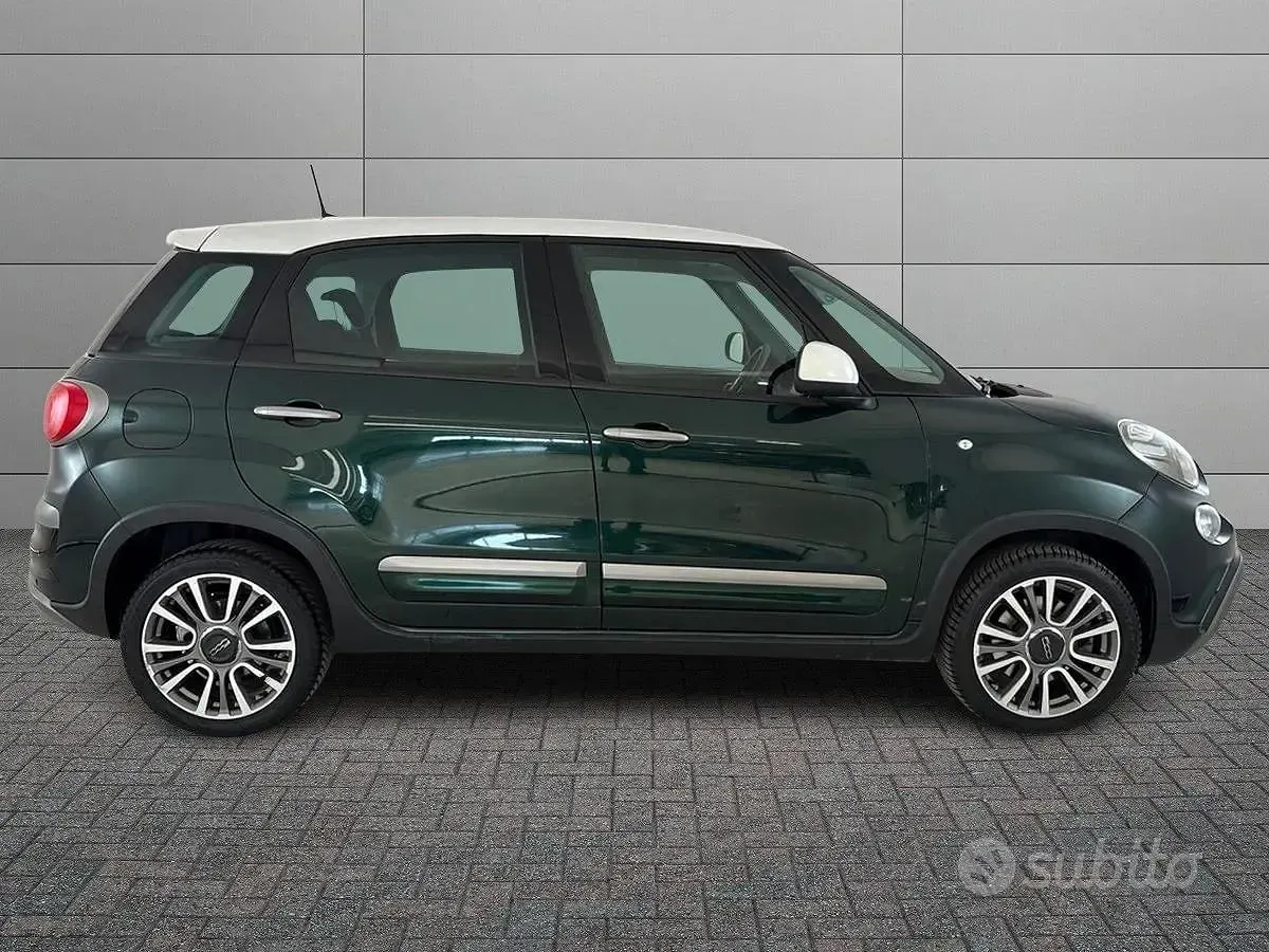 Usata Fiat 500L Cross 120 CV (88 kW) 2018 Verde Monovolume