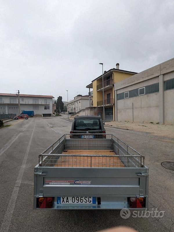 Usata Fiat Panda Cross 95 CV (69 kW) 2008 Verde Utilitaria