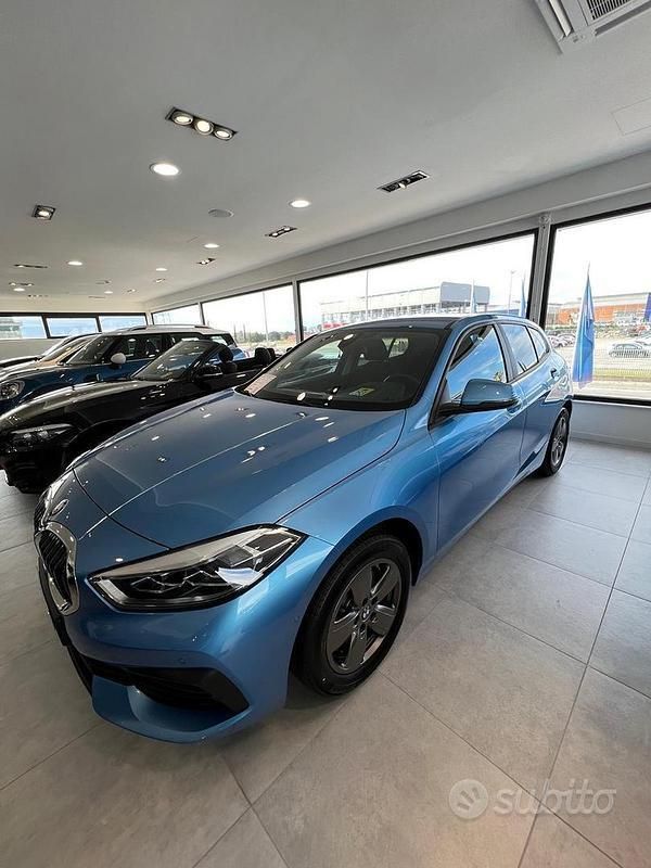 Usata BMW 116 116 CV (85 kW) 2020 Blu/azzurro Utilitaria