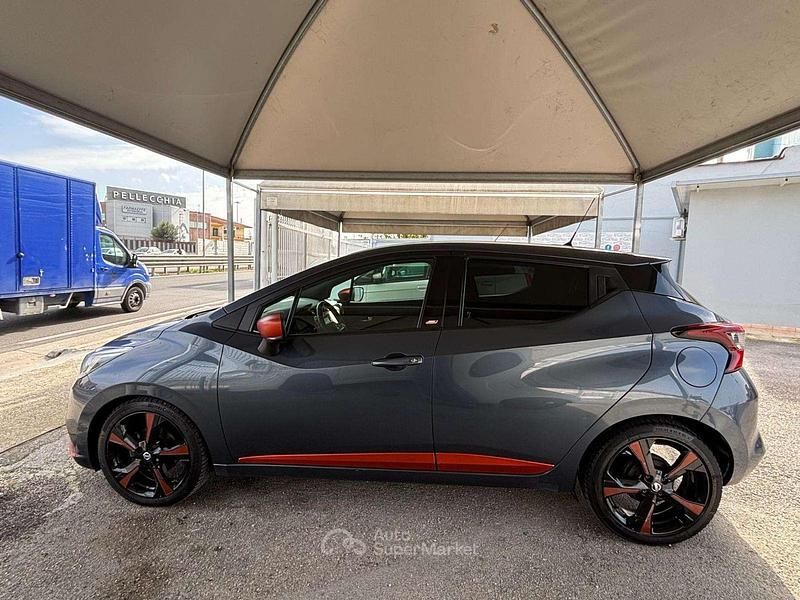 Usata Nissan Micra Tekna 90 CV (66 kW) 2019 Grigio Utilitaria
