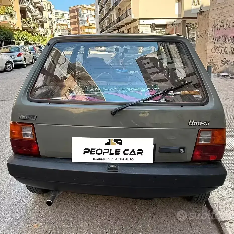 Usata Fiat Uno 45 CV (33 kW) 1988 Verde Utilitaria