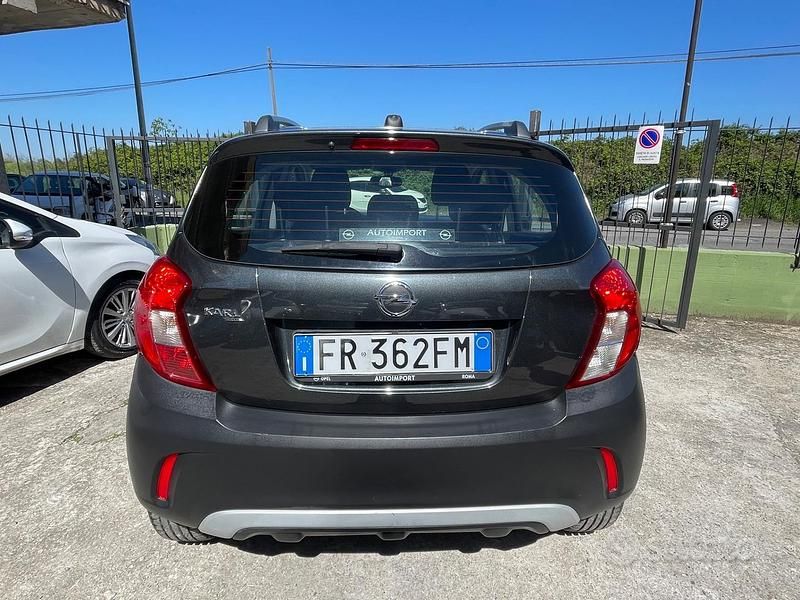 Usata Opel Karl Rocks 73 CV (53 kW) 2018 Grigio Utilitaria