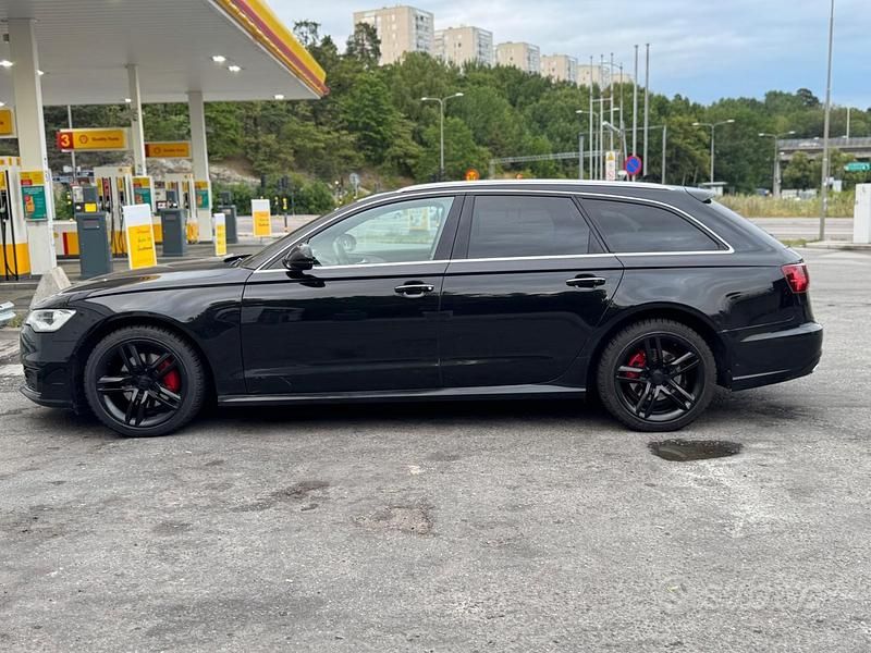 Usata Audi A6 190 CV (139 kW) 2015 Nero Station wagon