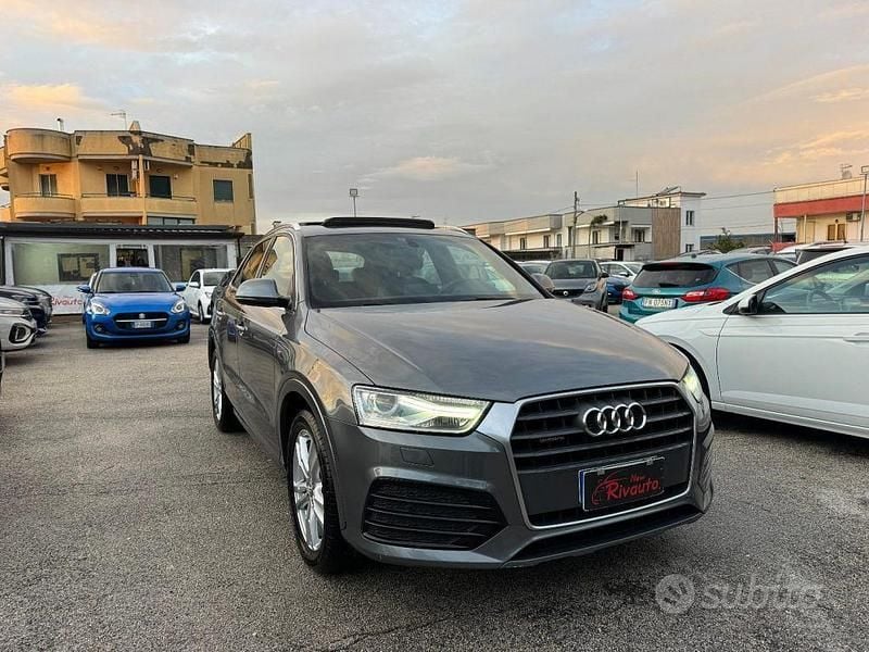 Usata Audi Q3 Ambiente 150 CV (110 kW) 2018 Grigio SUV