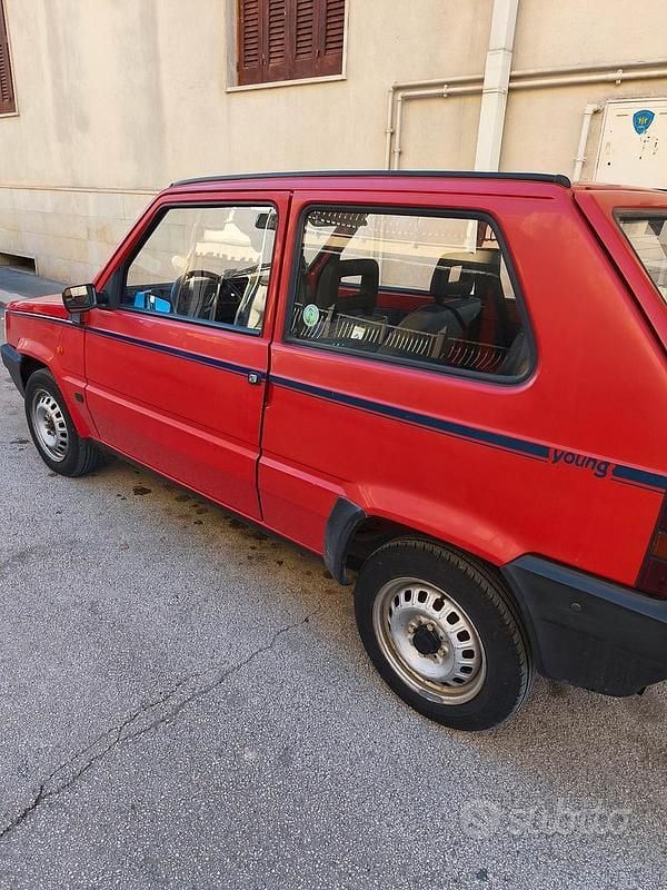 Usata Fiat Panda 1985 Rosso Utilitaria