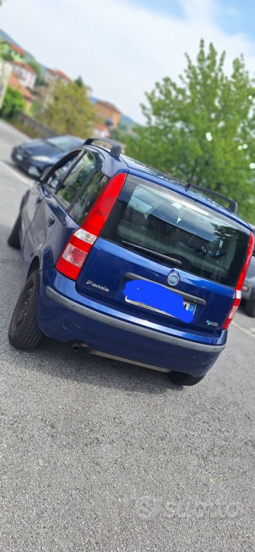 Usata Fiat Panda 60 CV (44 kW) 2007 Blu Utilitaria