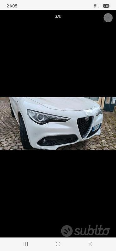 Usata Alfa Romeo Stelvio 210 CV (154 kW) 2021 Bianco SUV