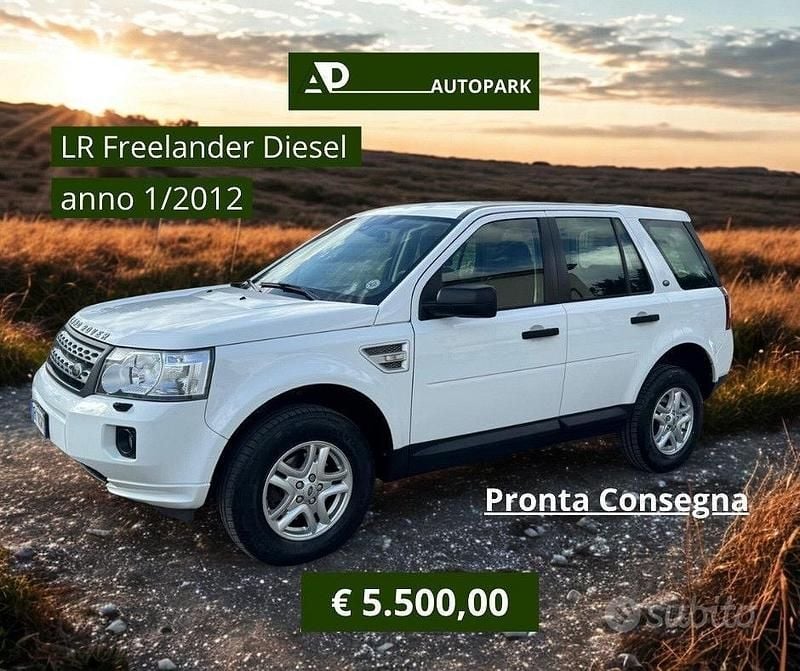 Usata Land Rover Freelander 2 HSE 150 CV (110 kW) 2012 Bianco SUV