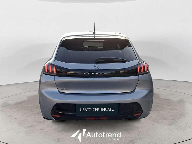 Usata Peugeot 208 Allure 101 CV (74 kW) 2022 Argento Utilitaria