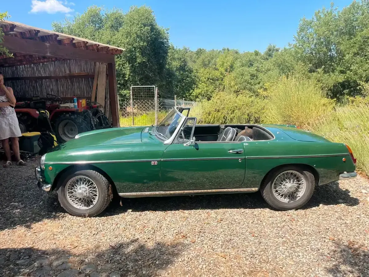 Usata MG B 95 CV (69 kW) 1964 Verde Cabrio