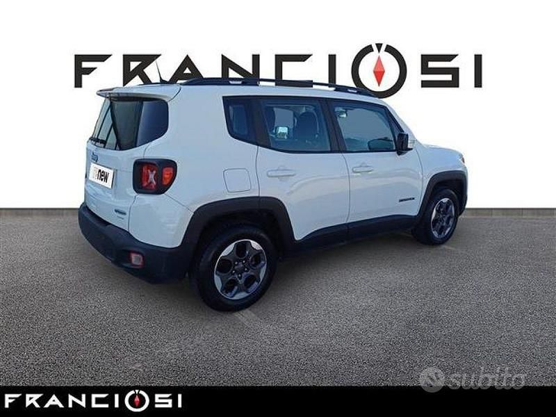 Usata Jeep Renegade Longitude 140 CV (102 kW) 2018 Bianco SUV