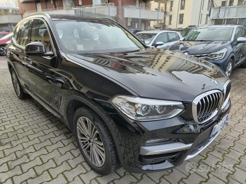 Usata BMW X3 Luxury Line 286 CV (210 kW) 2021 Nero SUV