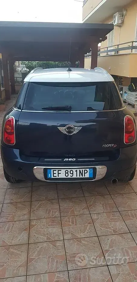 Usata Mini Cooper D Countryman 111 CV (81 kW) 2010 Blu SUV