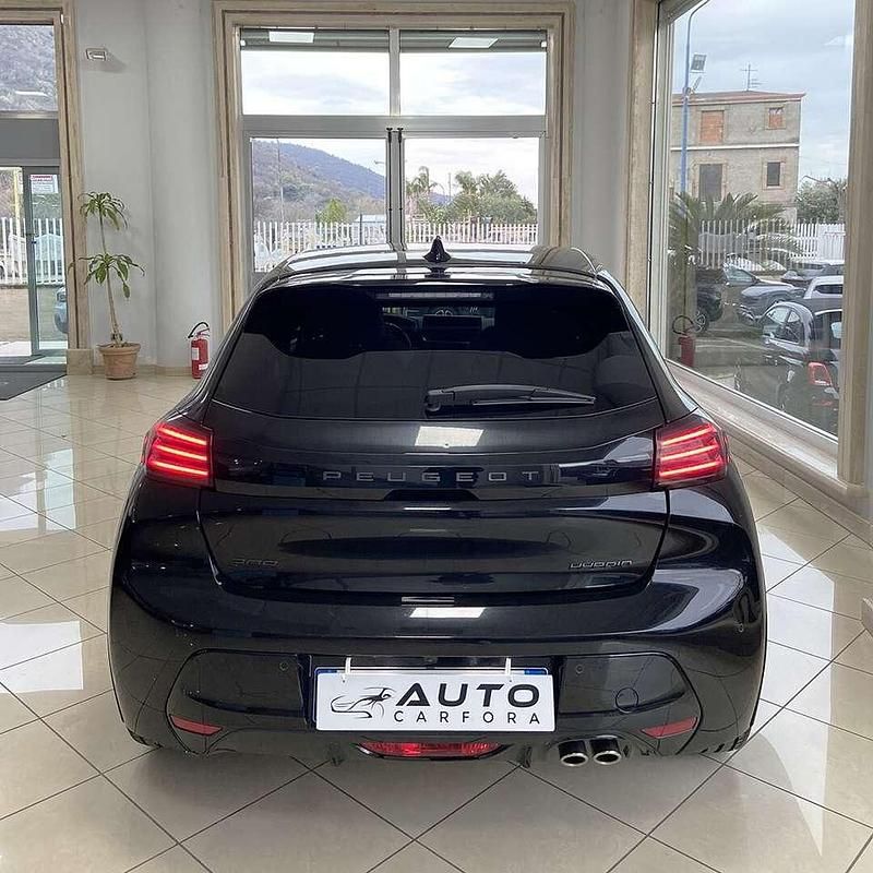 Usata Peugeot 208 GT 136 CV (100 kW) 2025 Nero Utilitaria