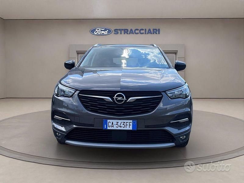 Usata Opel Grandland X Ultimate 131 CV (96 kW) 2020 Grigio metallizzato SUV