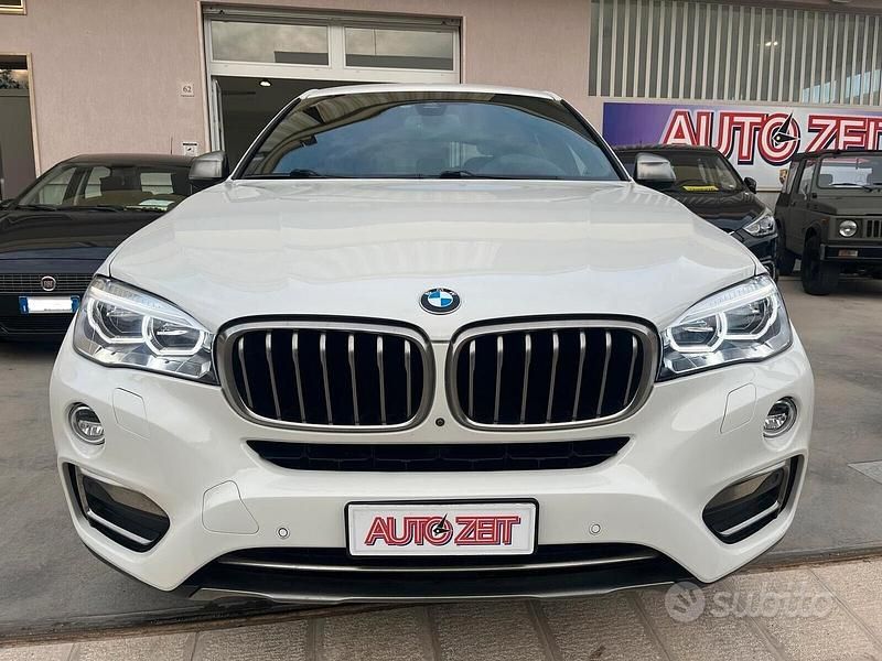 Usata BMW X6 249 CV (183 kW) 2019 Bianco SUV