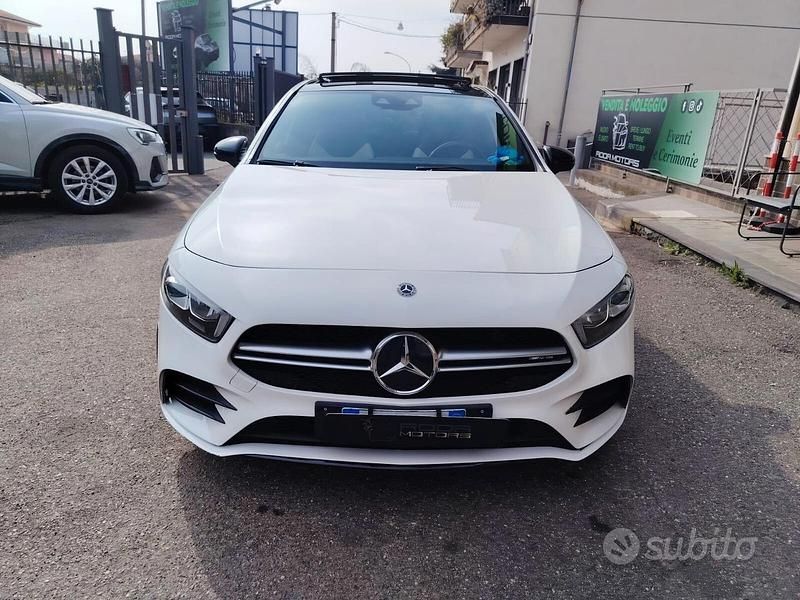Usata Mercedes A180 Premium 116 CV (85 kW) 2019 Bianco Berlina