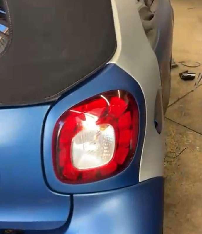 Usata Smart ForTwo Cabrio 71 CV (52 kW) 2018 Blu/azzurro Cabrio