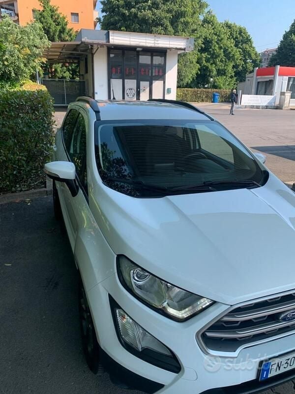 Usata Ford Ecosport S 125 CV (91 kW) 2018 Bianco SUV