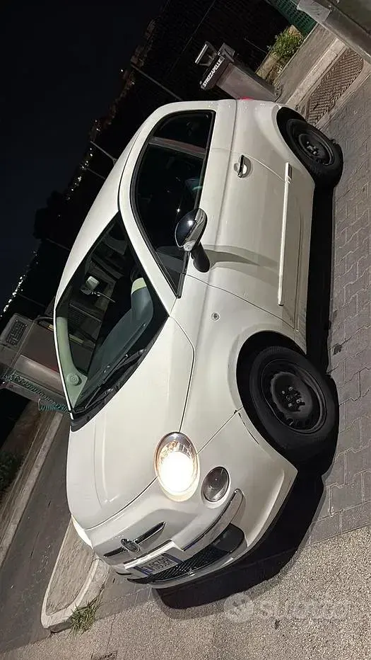 Usata Fiat 500 69 CV (50 kW) 2012 Bianco Berlina