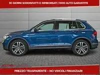 Usata VW Tiguan Elegance 150 CV (110 kW) 2022 Blu SUV