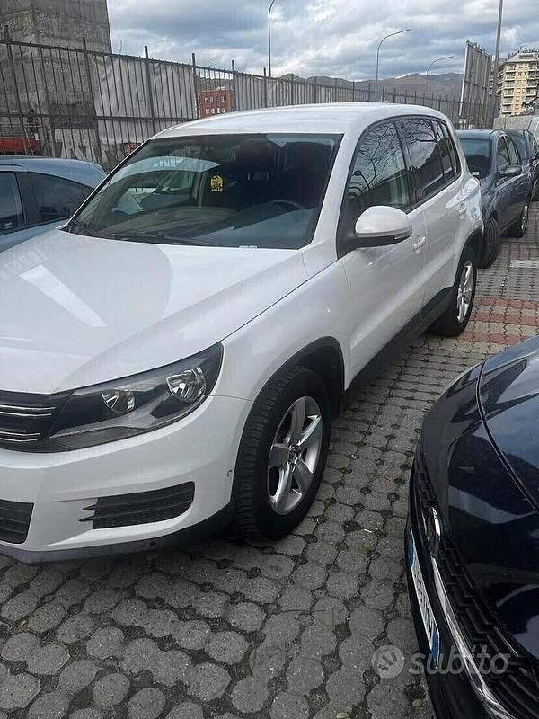 Usata VW Tiguan Sportline 110 CV (80 kW) 2012 Bianco SUV