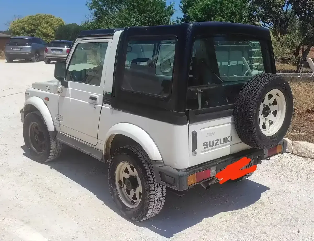 Usata Suzuki Samurai 69 CV (50 kW) 1993 Bianco SUV